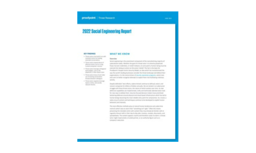 2022 Social Engineering Report