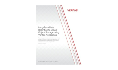 Long-Term Data Retention with Veritas NetBackup